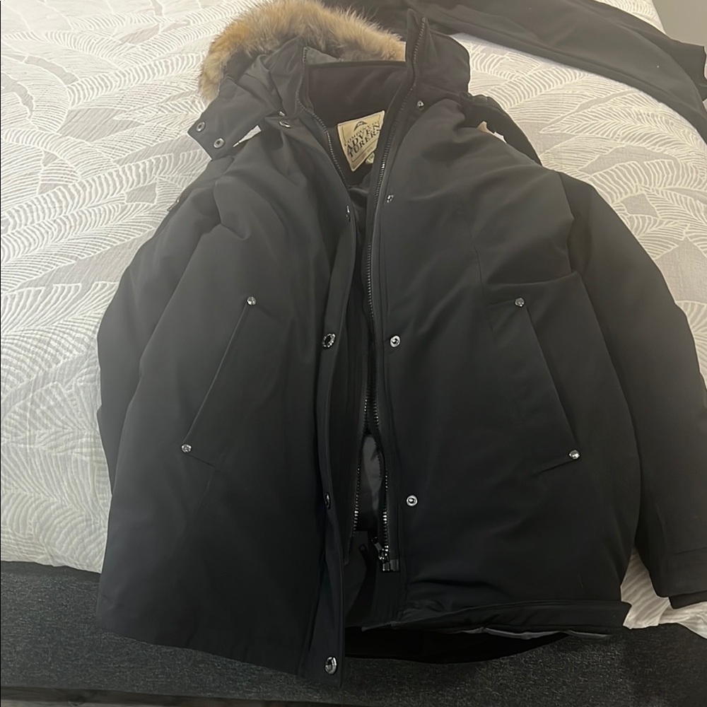 Womens  Hooded Jacket - jacket is red in colour